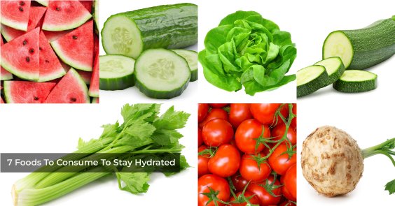 7 Foods To Consume To Stay Hydrated